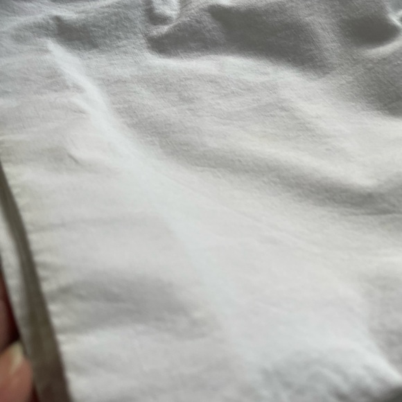 Zara women's shorts white, viscose cotton linen. Size XS - Picture 14 of 17